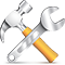 Monster Inhibitor Hammer and Wrench Icon